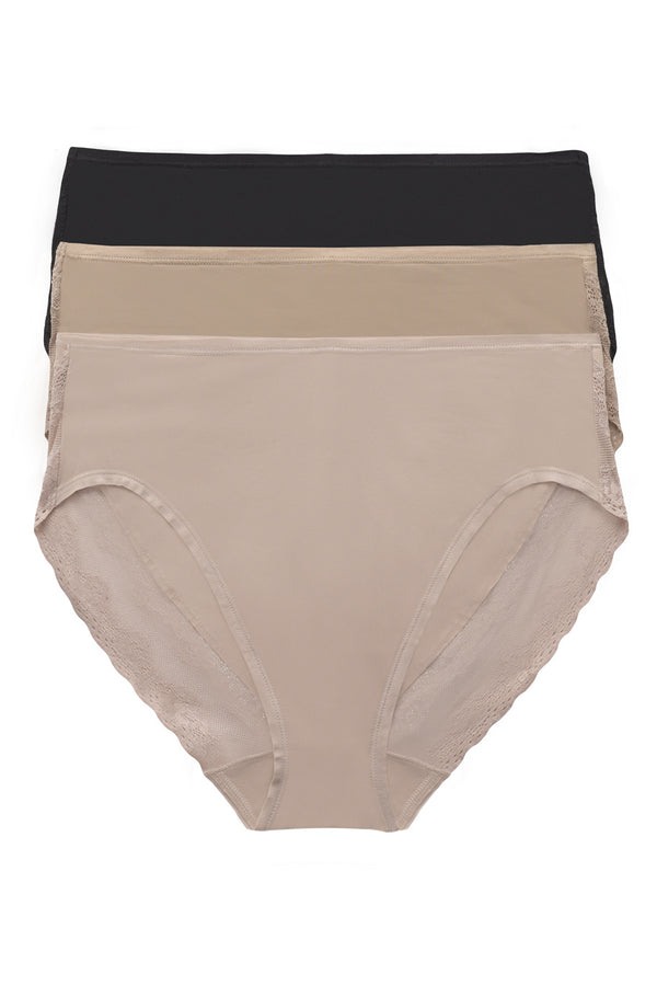 Natori Bliss Perfection One Size French Cut 3-pack