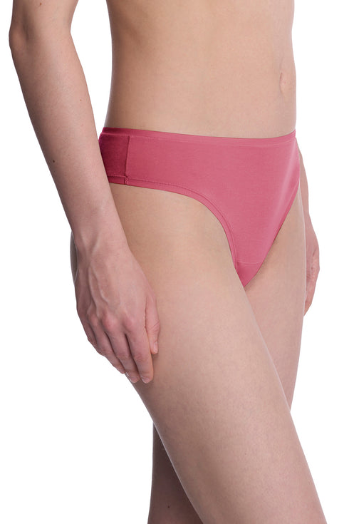 Natori Bliss Bare Cotton Thong