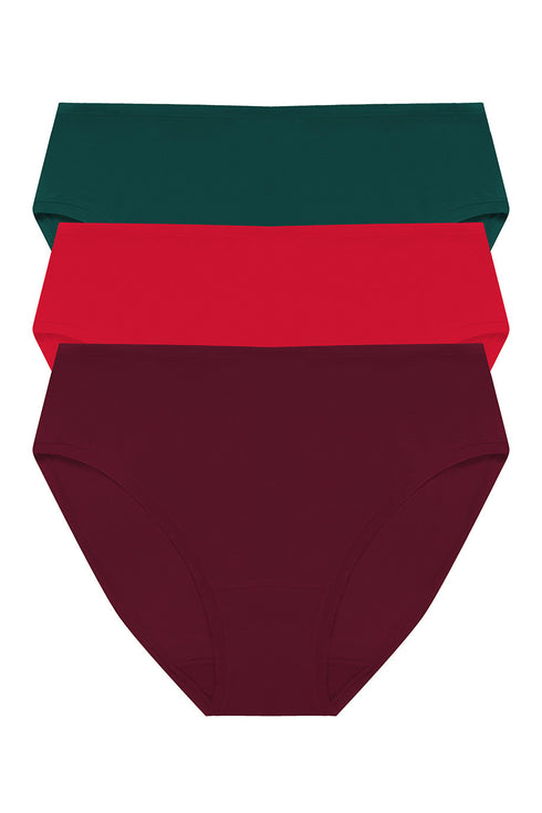 Natori Bliss Bare Cotton Hipster 3-pack