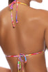 Luli Fama Blooming Spark Molded Push Up Bandeau Halter Top