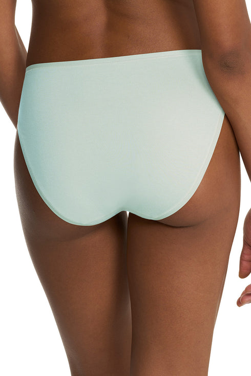 Natori Bliss Bare Cotton High Cut Brief