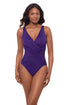 MiracleSuit Illusionists Crossover With Mesh One Piece Swimsuit