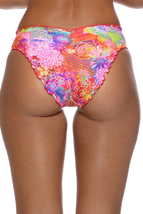 Luli Fama Blooming Spark Seamless Full Ruched Back Bottom