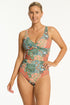 Sea Level Java Cross Front One Piece