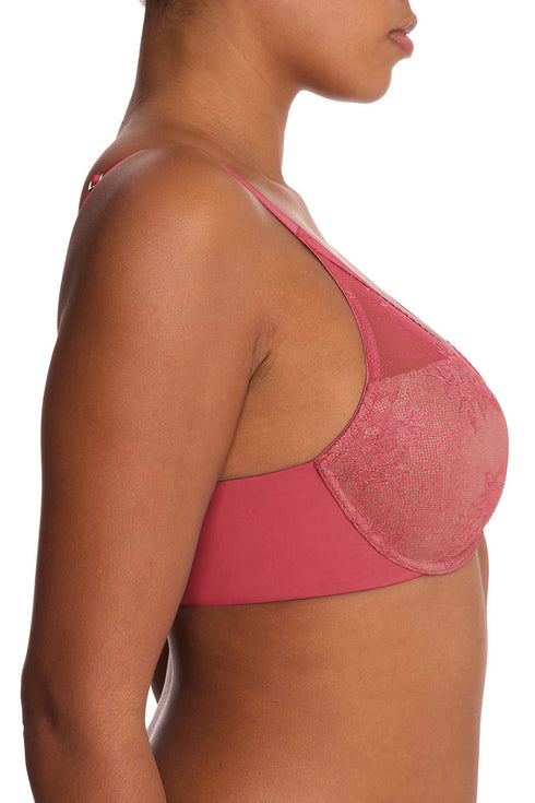Natori Love Lace Full Coverage Plunge T-shirt Bra
