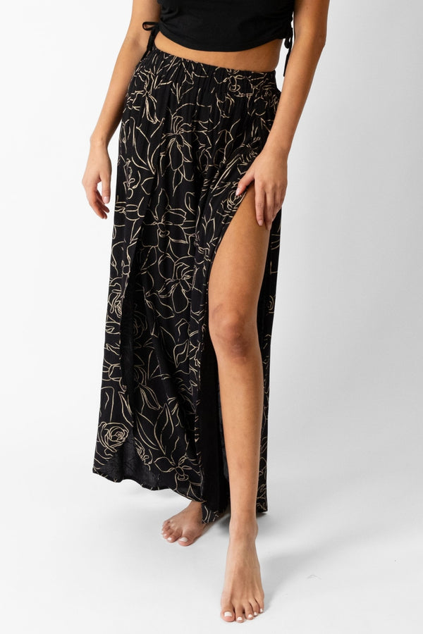 Koy Resort Miami Shine Split Leg Pant