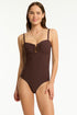 Sea Level Spinnaker U Bar Bandeau One Piece