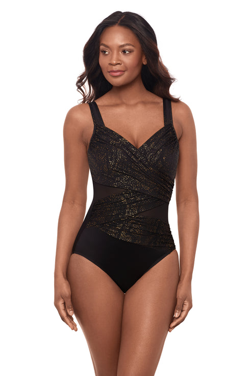 MiracleSuit Brillante Madero One Piece Swimsuit