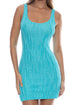 Luli Fama Wave Chaser Bodycon Tank Mini Dress