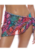 Luli Fama Electric Skin Sarong Mini Skirt