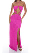 Luli Fama Wave Chaser Double Loop Bandeau Long Dress