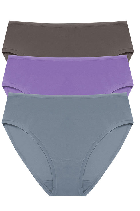 Natori Bliss Bare Cotton Hipster 3-pack