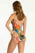Sea Level Tropaluxe Cross Front Scoop Back One Piece