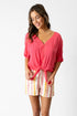 Koy Resort Miami Front Tie Top