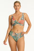 Sea Level Java Cross Front Bra Top