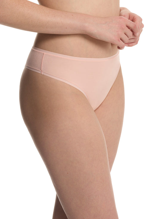 Natori Bliss Bare Cotton Thong