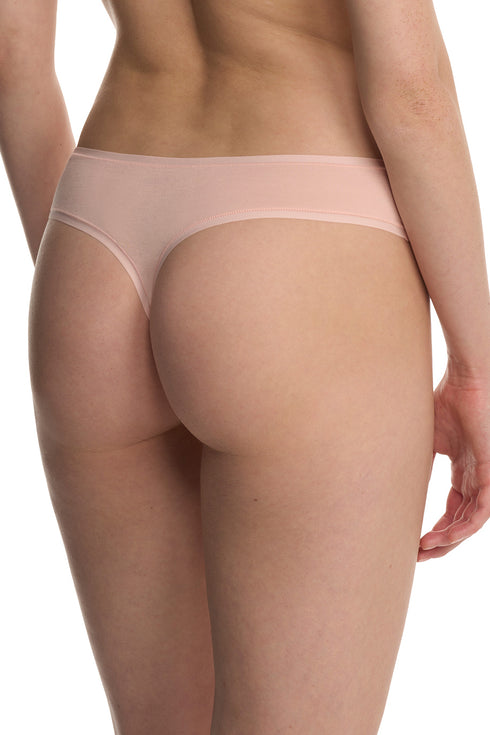Natori Bliss Bare Cotton Thong
