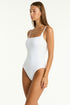 Sea Level Spinnaker Square Neck One Piece