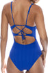 Luli Fama Wavy Baby Underwire Plunge One Piece