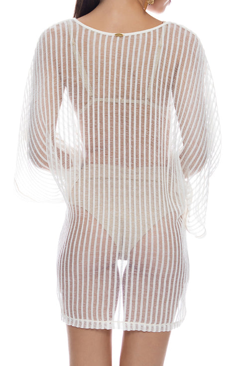 Luli Fama On The Horizon Flow Sleeve Dress