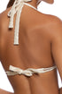Luli Fama Liquid Voltage Triangle Halter Top