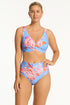 Sea Level Indochine Cross Front Bra Top