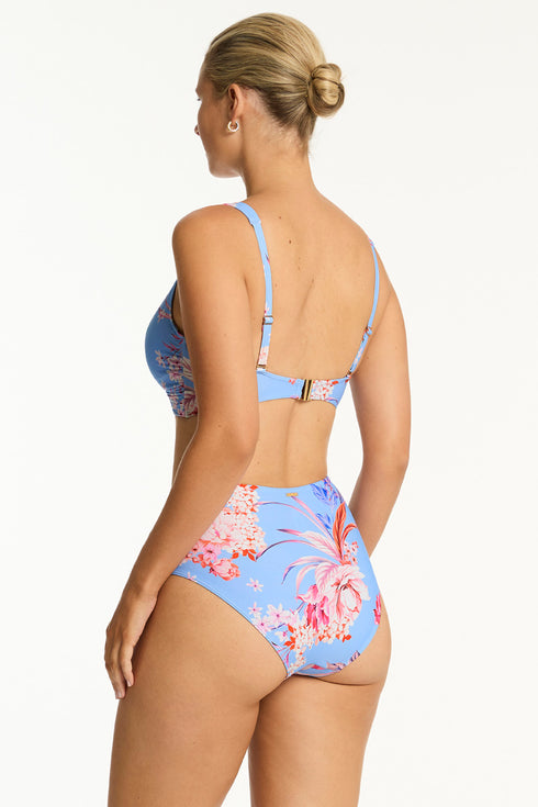 Sea Level Indochine Cross Front Bra Top