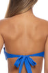 Luli Fama High Tide Knot Keyhole Link Bandeau Top