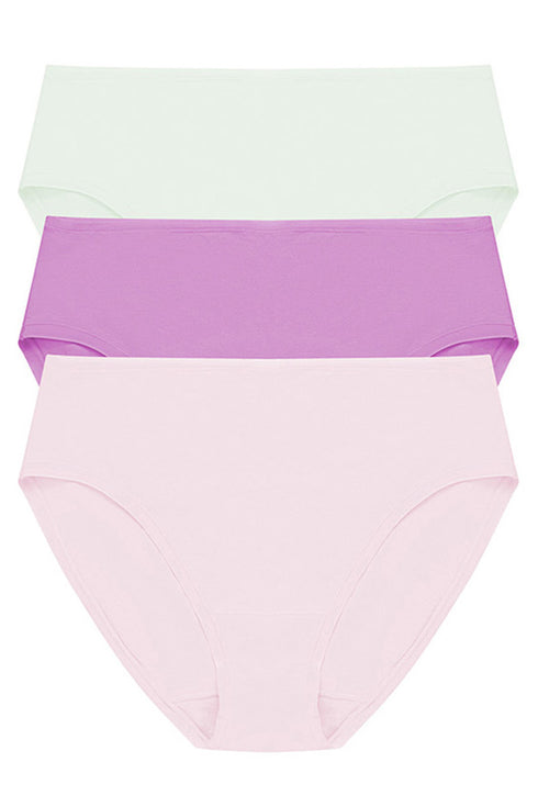 Natori Bliss Bare Cotton Hipster 3-pack