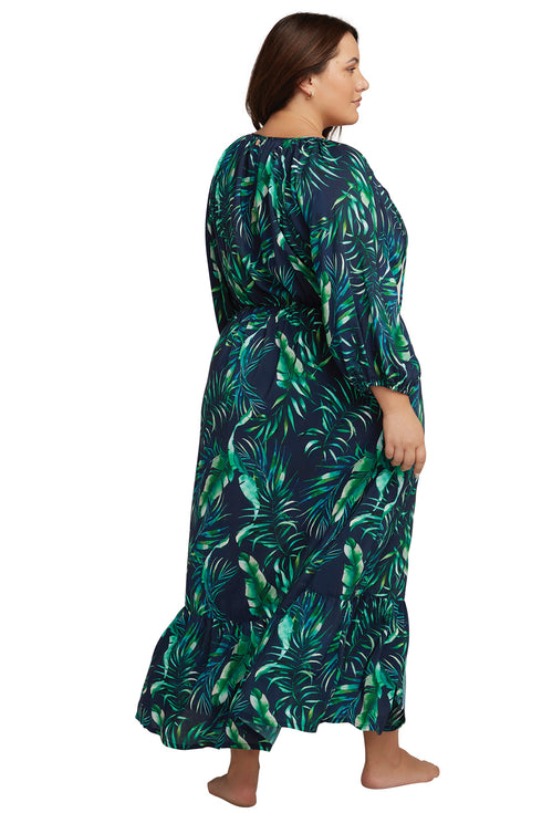 Artesands Palmspiration Elgar Cotton Beach Maxi Dress