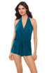 MagicSuit Solids Bianca One Piece Romper Swimsuit