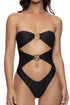 Luli Fama Sunkiss Glow Cut Out One Piece