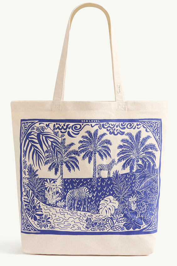 Sea Level Jungle Beach Tote Bag