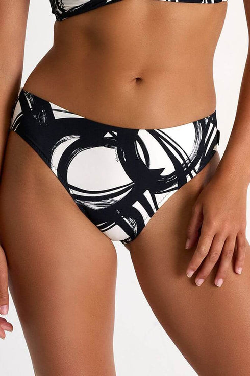 Shan Billy High-Waisted Hipster Bikini Bottom