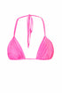 PQ Swim Vivid Pink Isla Tri Top