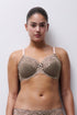 Chantelle Rive Gauche Lace Full Coverage Unlined Bra