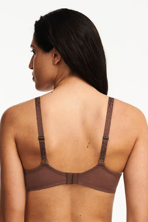 Chantelle Fleurs Lace Plunge T-shirt Bra