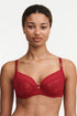 Chantelle Orchids Plunge Unlined Bra