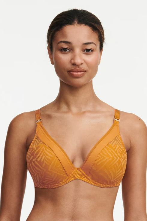 Chantelle Graphic Allure Plunge T-shirt Bra