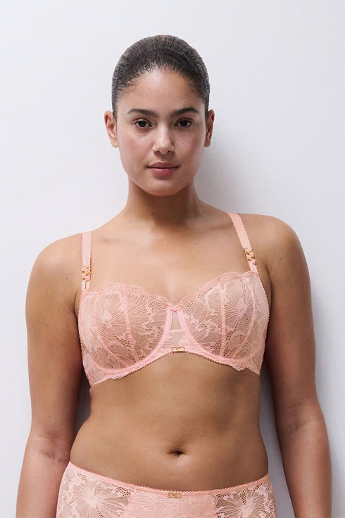 Chantelle Muse Lace Unlined Demi Bra