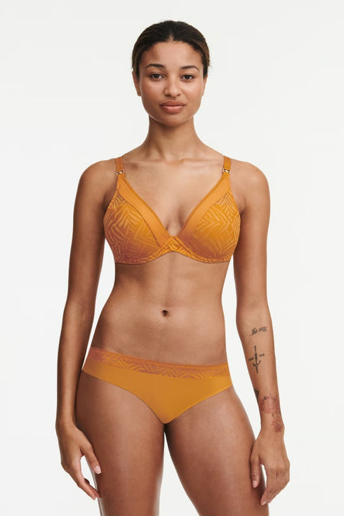 Chantelle Graphic Allure Plunge T-shirt Bra