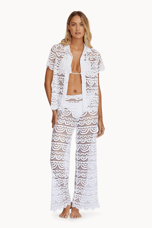 PQ Swim Water Lily High Waist Lace Pants