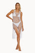 PQ Swim White Sand Beaded Brynn Cover Up