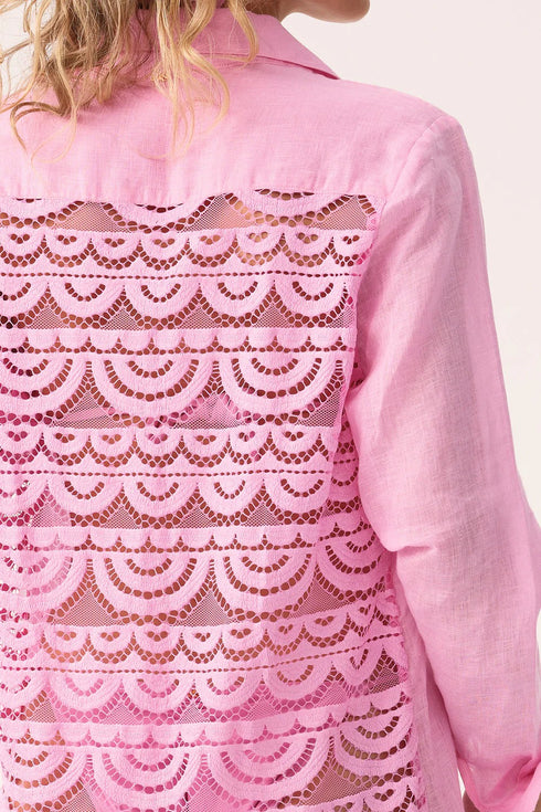 PQ Swim Wisteria Lace Millie Tie Tunic