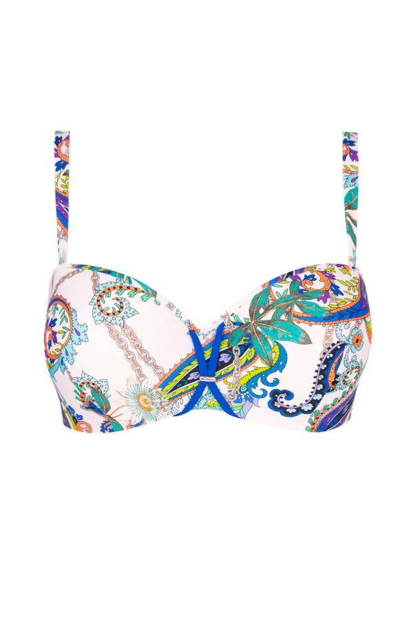 Lise Charmel 63B Odyssee Cashmer Cropped Bustier Bikini