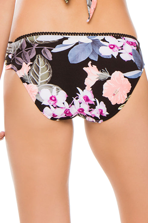 Seafolly Summer Vacay Ruched Side Retro Bikini Bottom