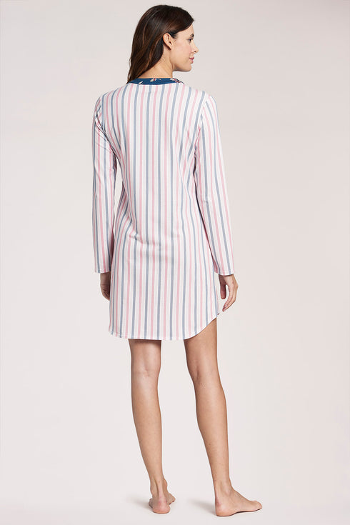 Rosch Be Happy Nightdress ong sleeve button-through