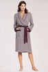 Rosch Smart Casual Robe long sleeve wrap-around pockets