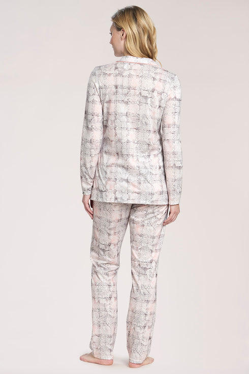 Rosch Smart Casual Pyjamas long sleeve pants long button-throug