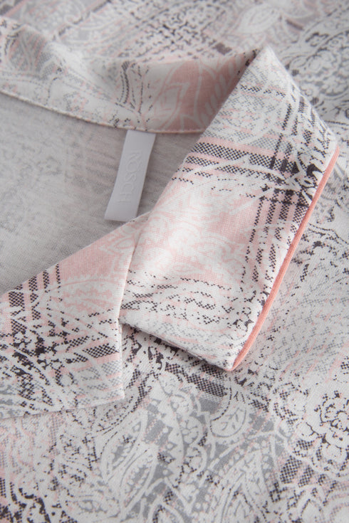 Rosch Smart Casual Nightdress long sleeve button-through